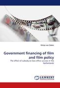 Government financing of film and film policy - Dalen, Silvija van