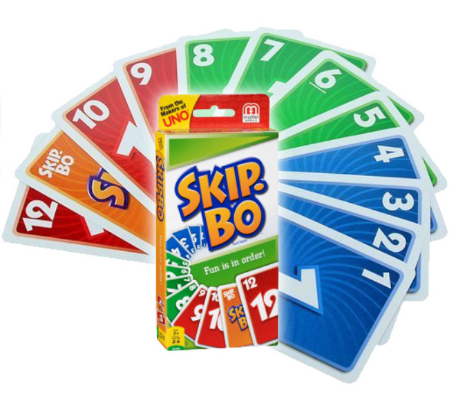 Mattel 52370-0 - Skip-bo, Kartenspiel Mattel 52370-0