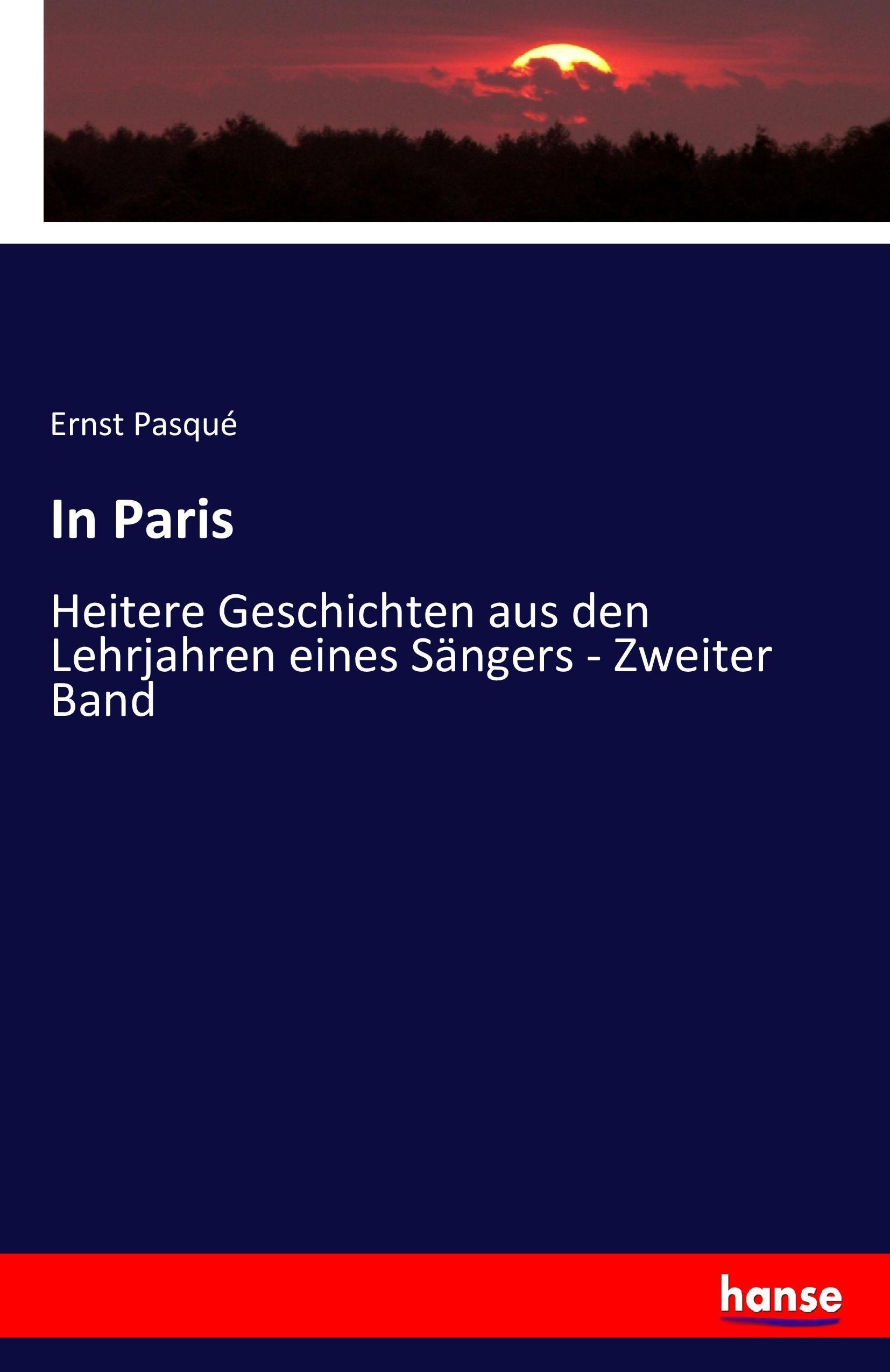 In Paris - Pasque, Ernst