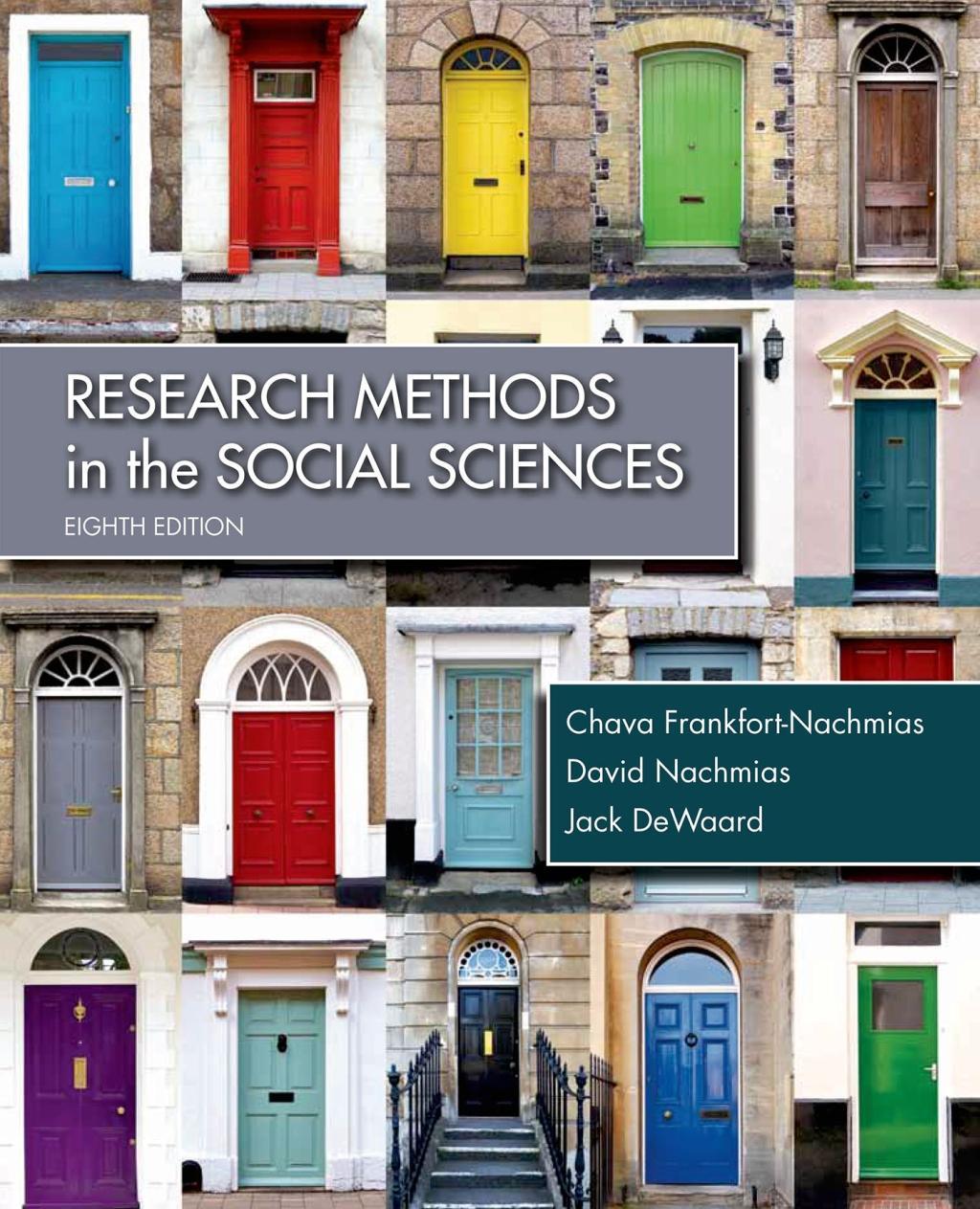 Research Methods in the Social Sciences - Nachmias, Chava Frankfort Nachmias, David DeWaard, Jack