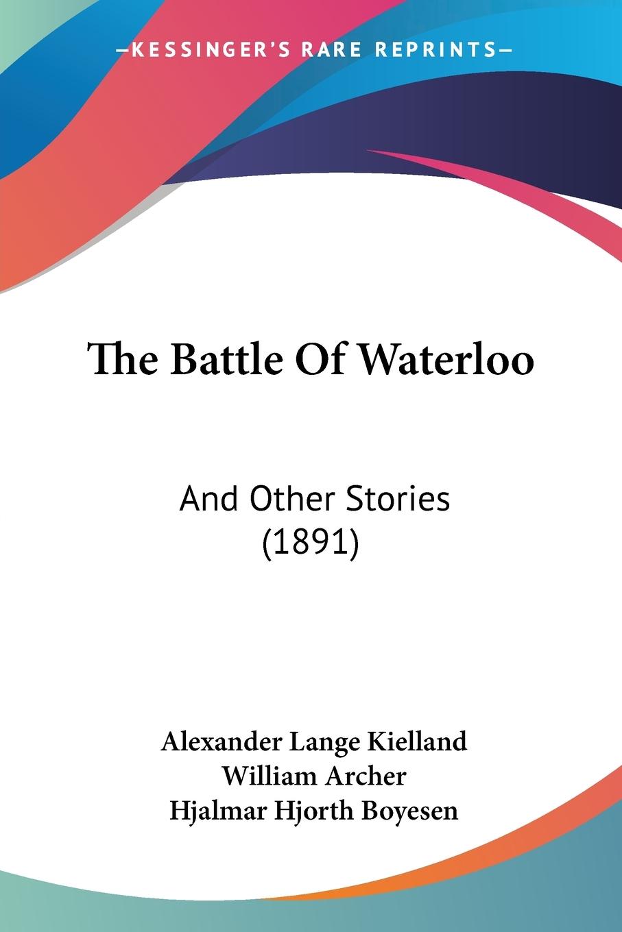 The Battle Of Waterloo - Kielland, Alexander Lange