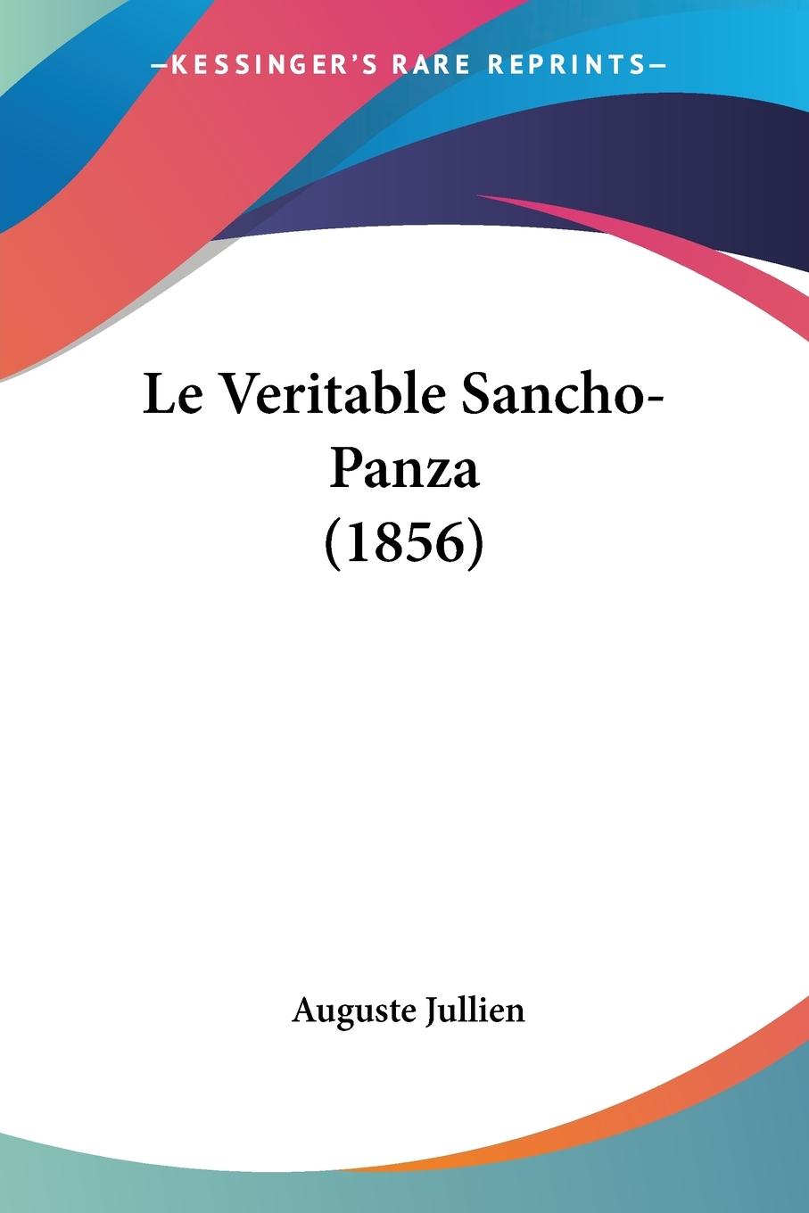 Le Veritable Sancho-Panza (1856) - Jullien, Auguste