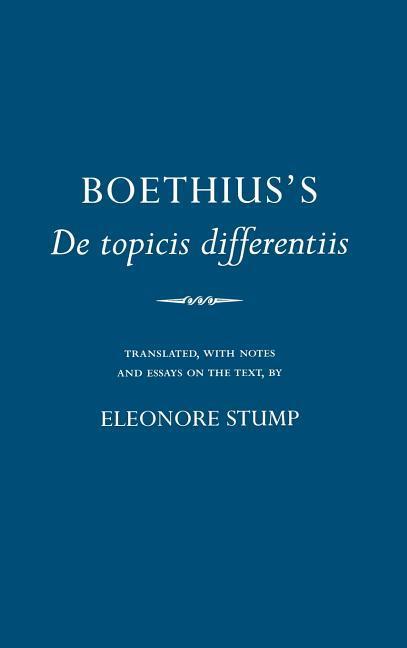 BOETHIUSS DE TOPICIS DIFFERENT - Boethius