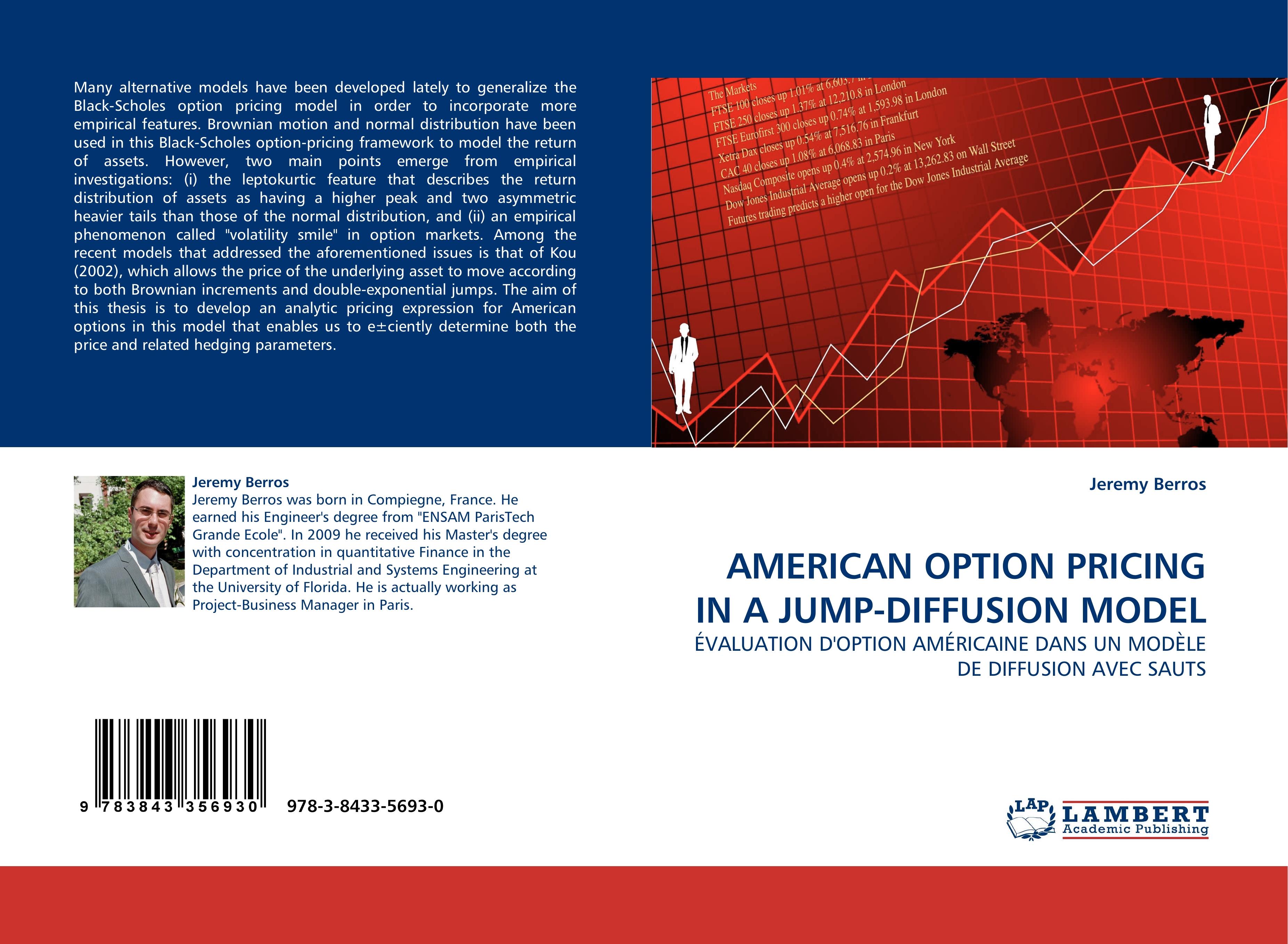 AMERICAN OPTION PRICING IN A JUMP-DIFFUSION MODEL - Jeremy Berros