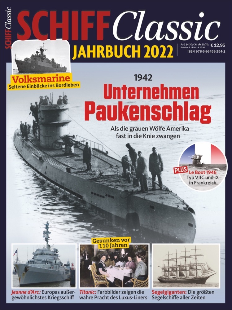 Schiff Classic Jahrbuch 2022 - Schulze-Wegener, Guntram