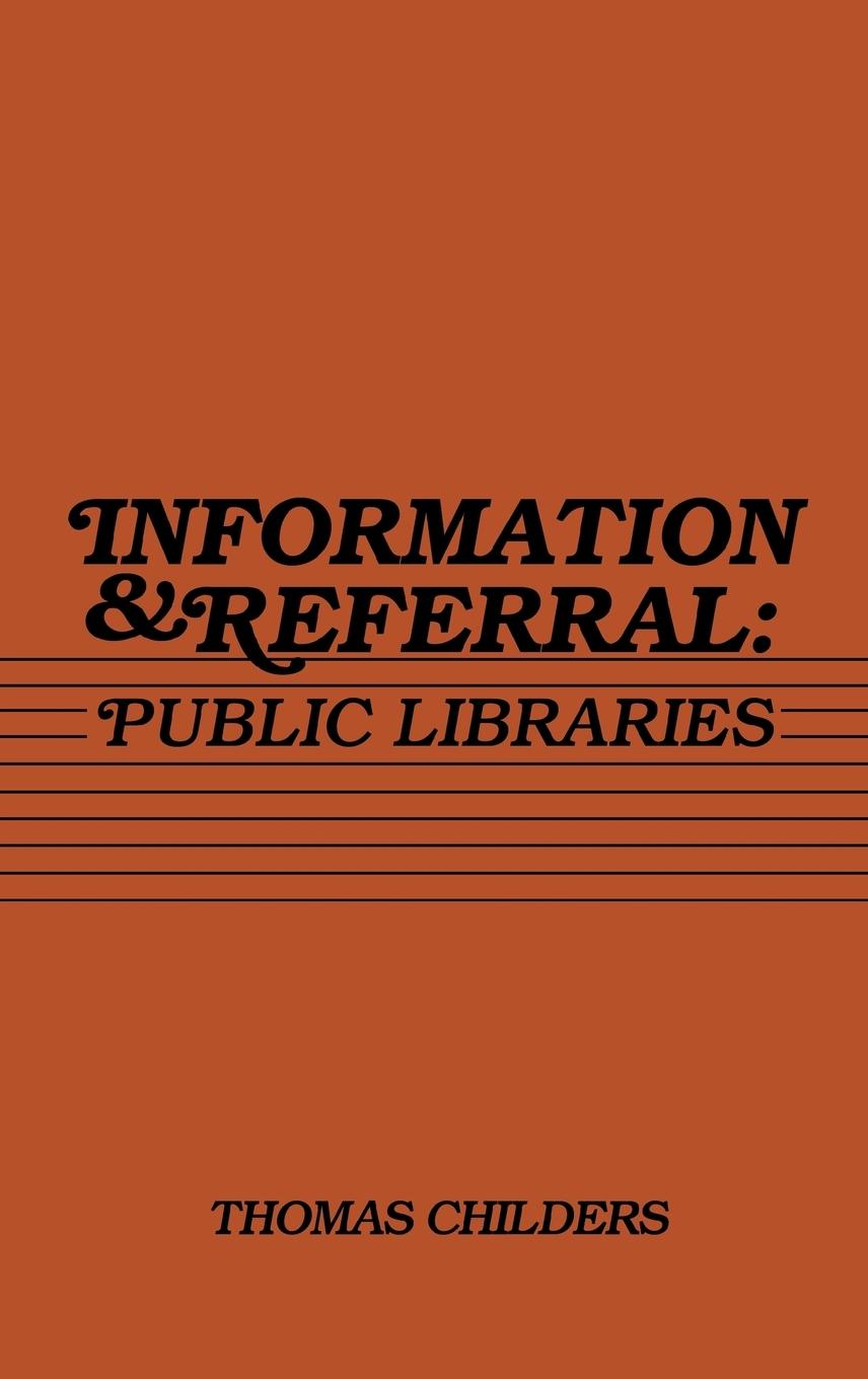 Information and Referral - Childers, Thomas Unknown