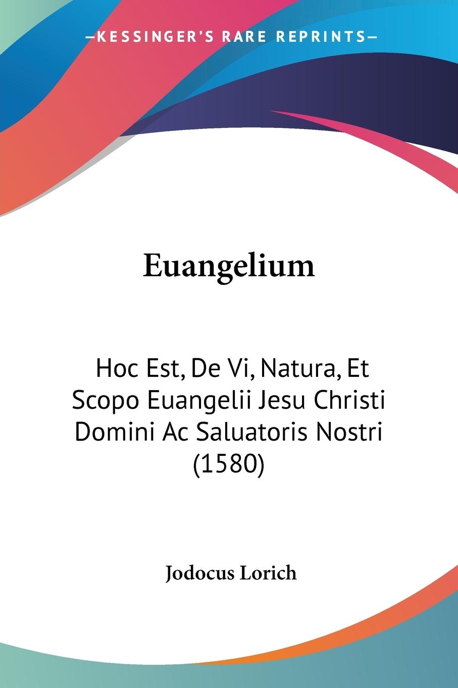 Euangelium - Lorich, Jodocus