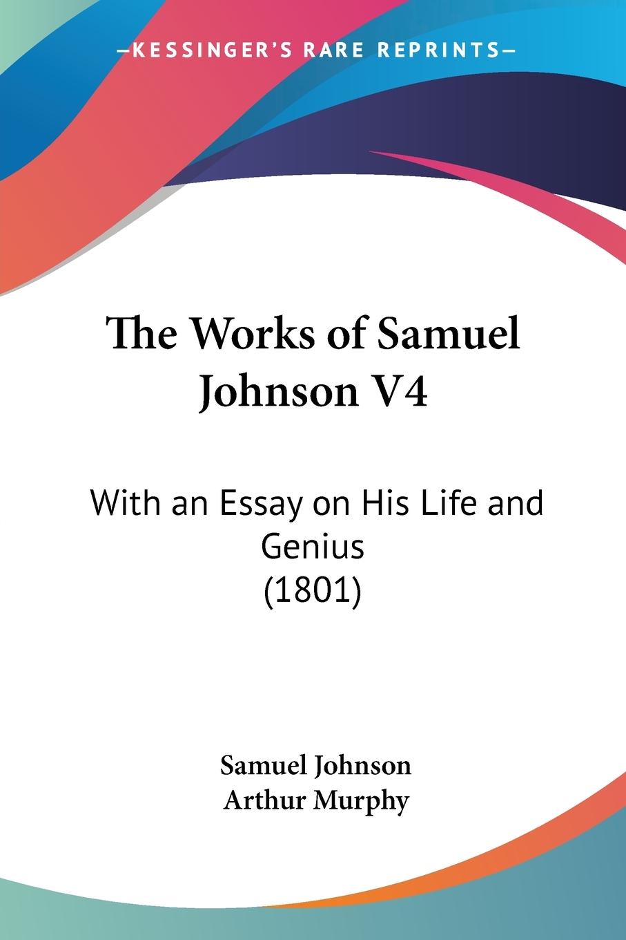 The Works of Samuel Johnson V4
