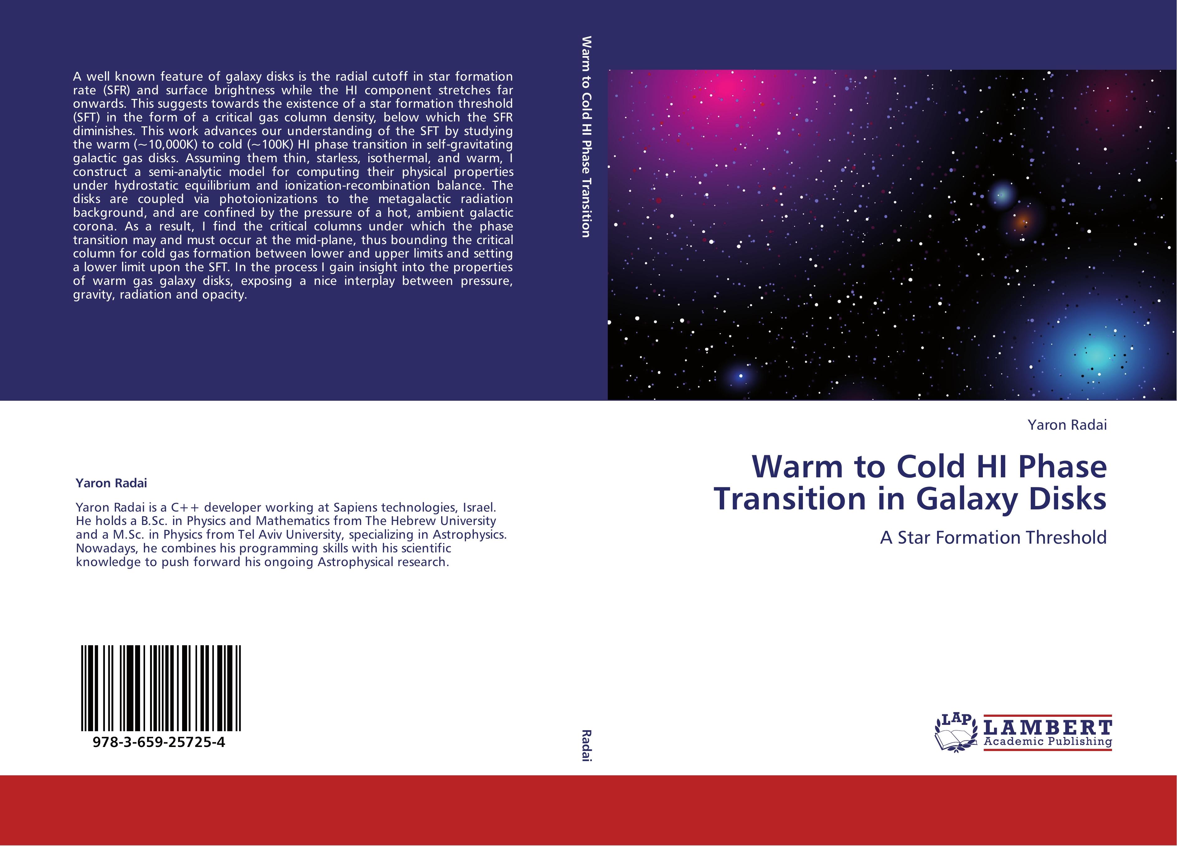 Warm to Cold HI Phase Transition in Galaxy Disks - Yaron Radai
