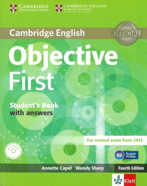Student s Book with answers and CD-ROM Capel, Annette Sharp, Wendy Cambridge E..