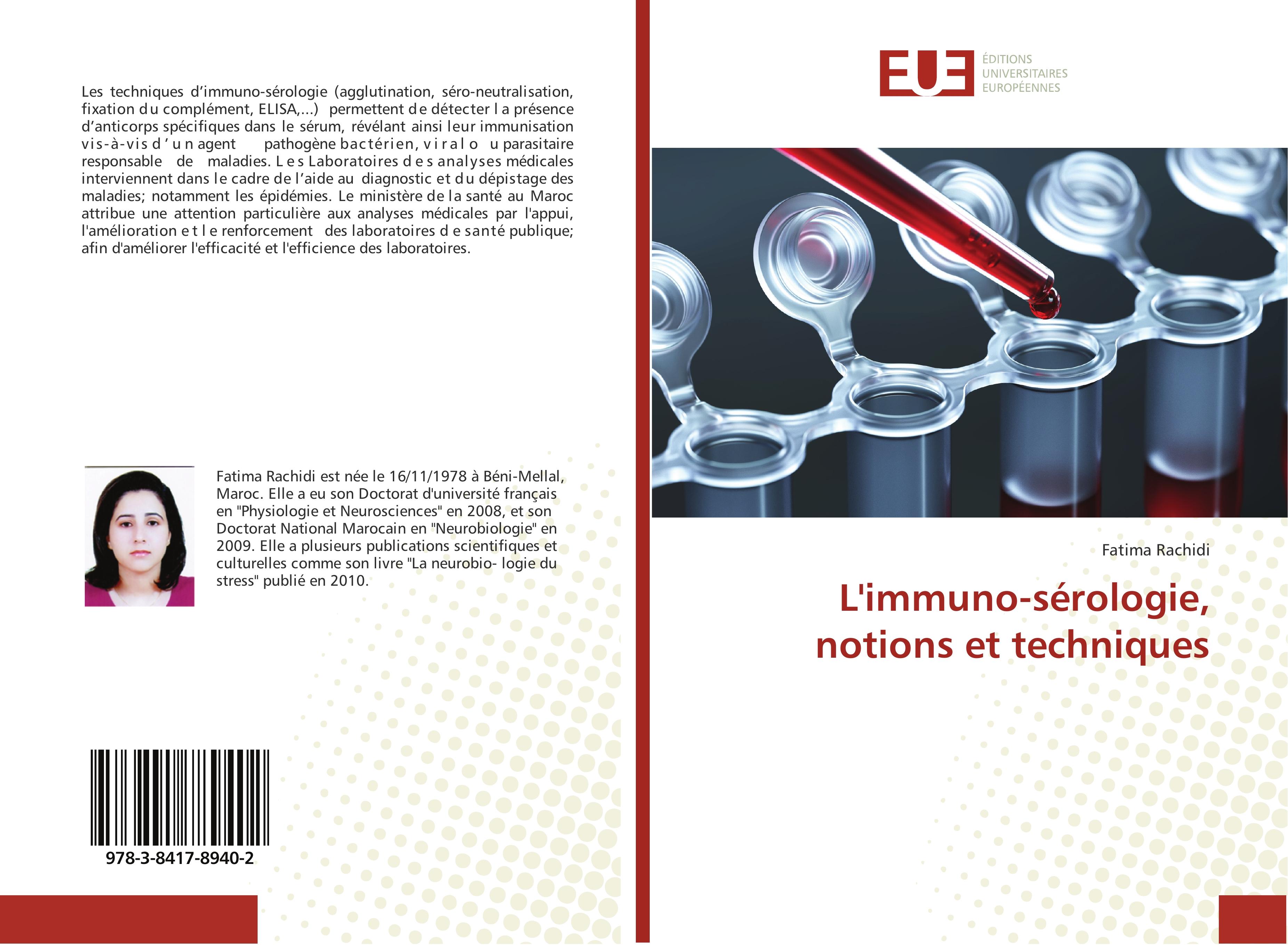 L immuno-sérologie, notions et techniques - Fatima Rachidi