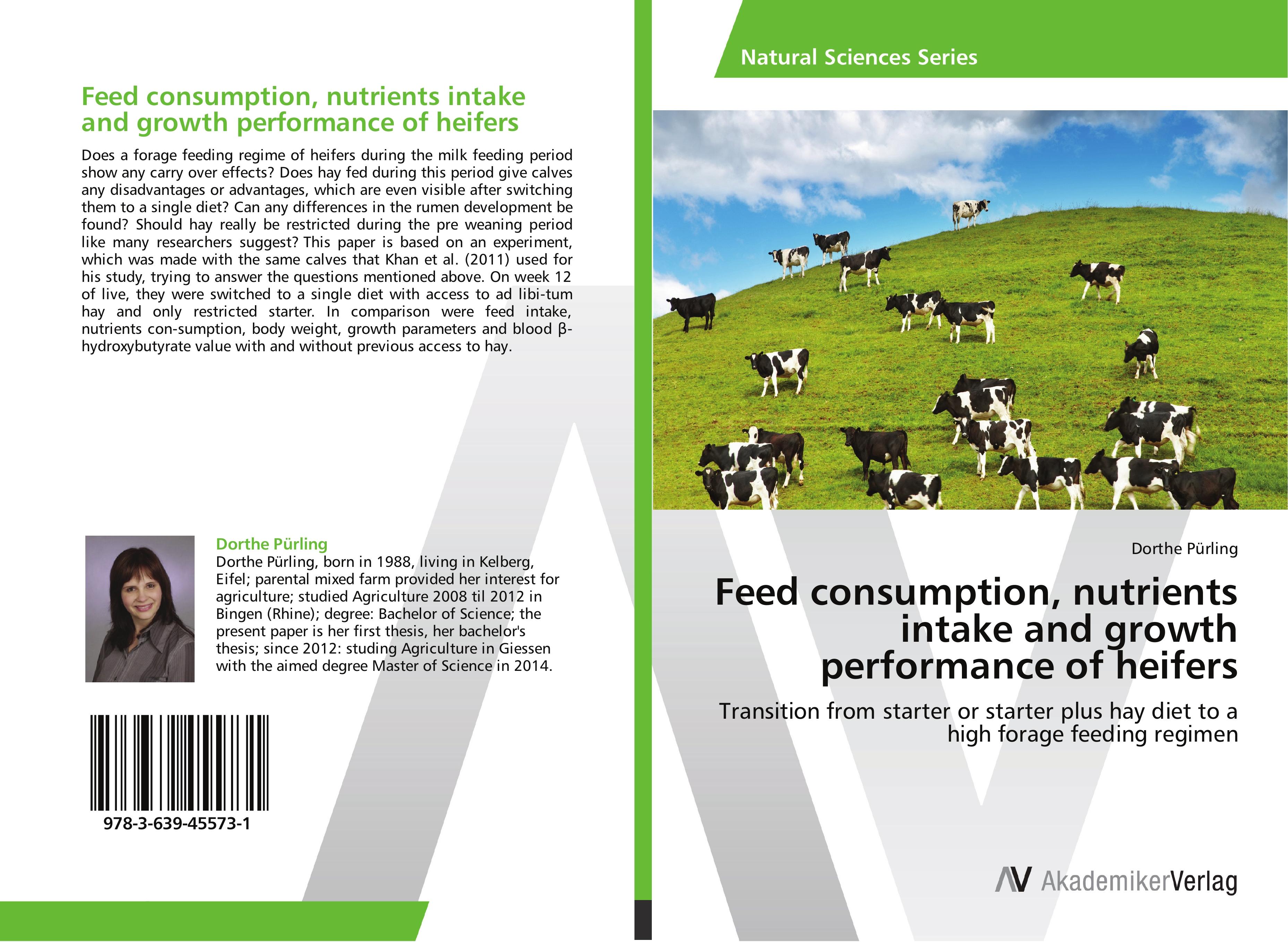 Feed consumption, nutrients intake and growth performance of heifers - Dorthe Puerling