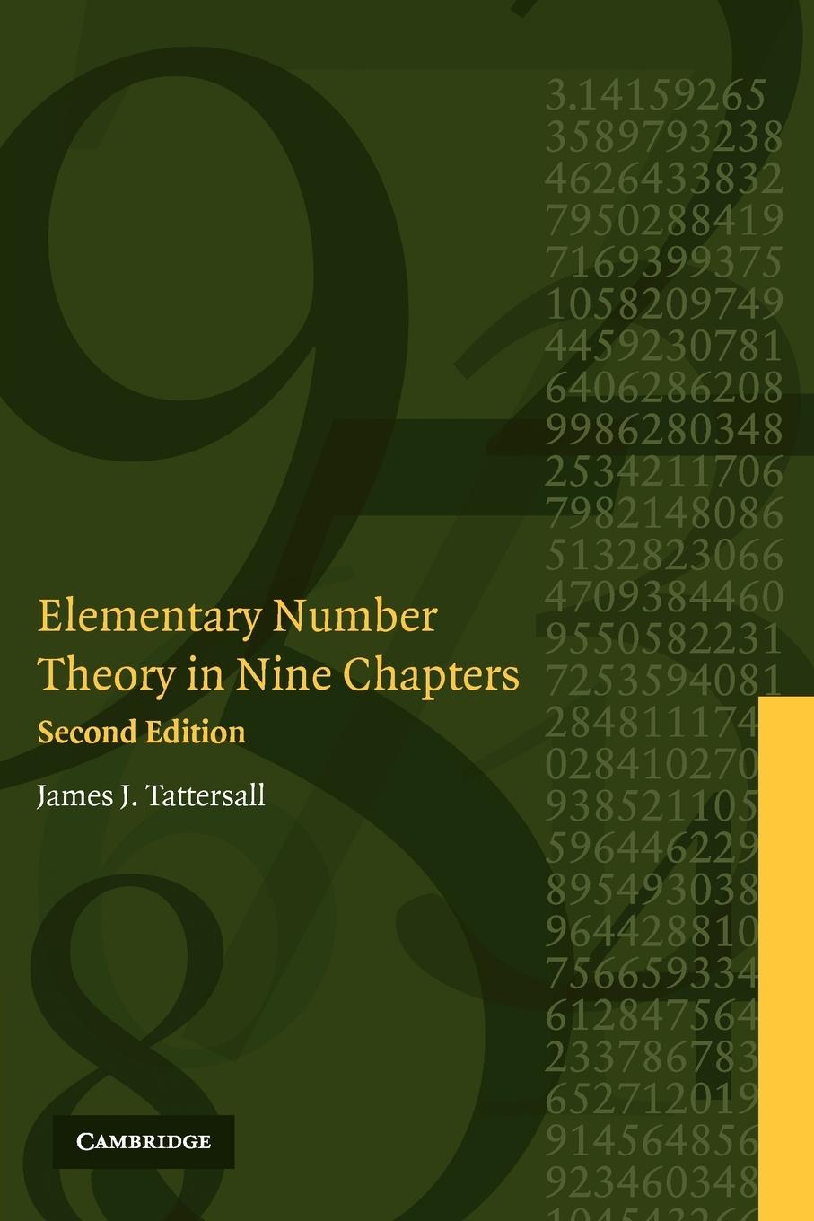 Elementary Number Theory in Nine Chapters - Tattersall, James J.