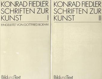 Schriften zur Kunst - Fiedler, Konrad
