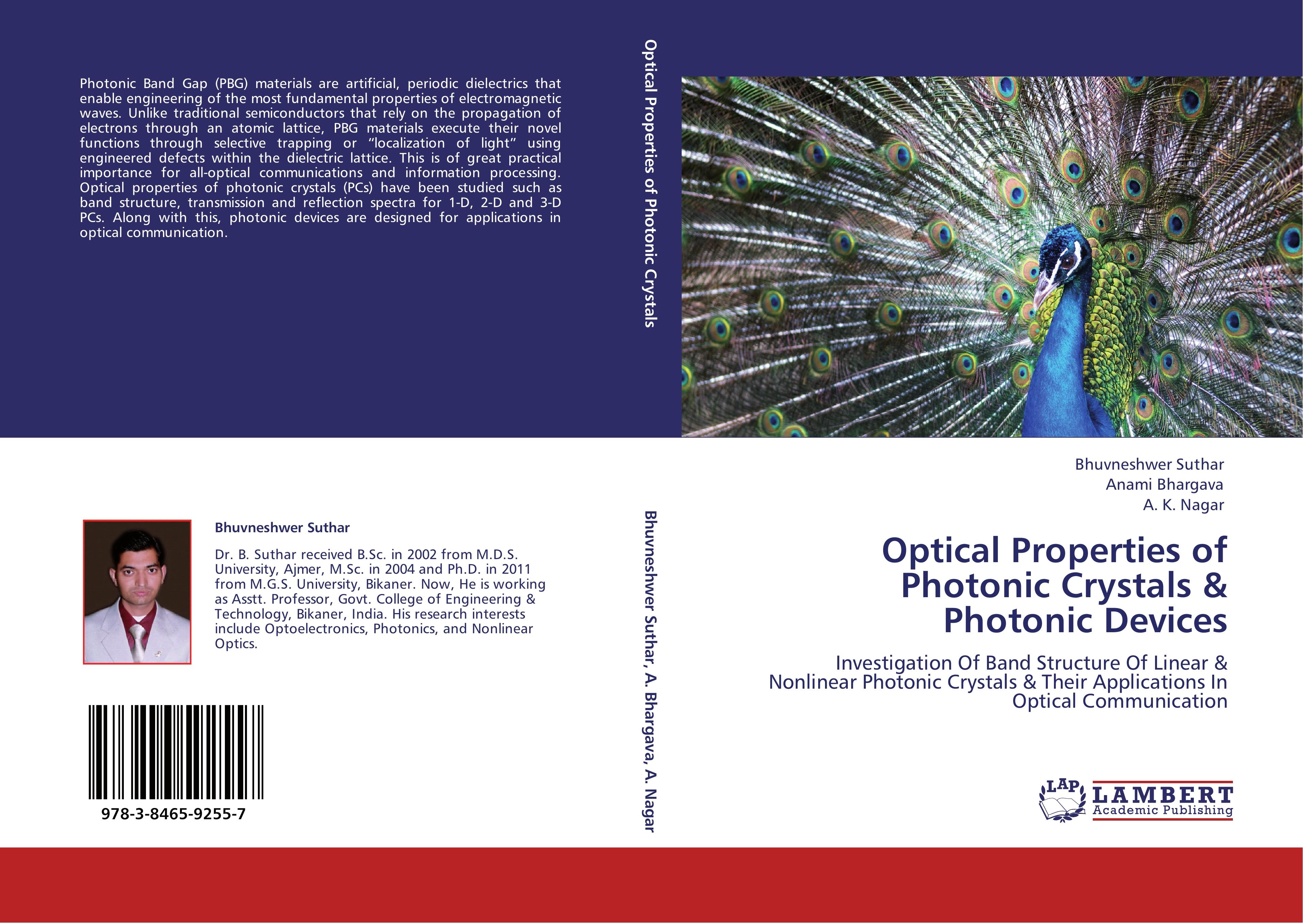 Optical Properties of Photonic Crystals & Photonic Devices - Bhuvneshwer Suthar Anami Bhargava A. K. Nagar