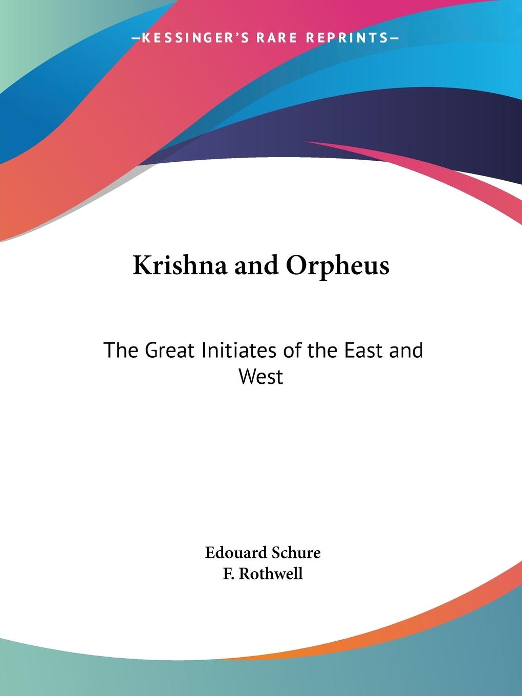 Krishna and Orpheus - Schure, Edouard