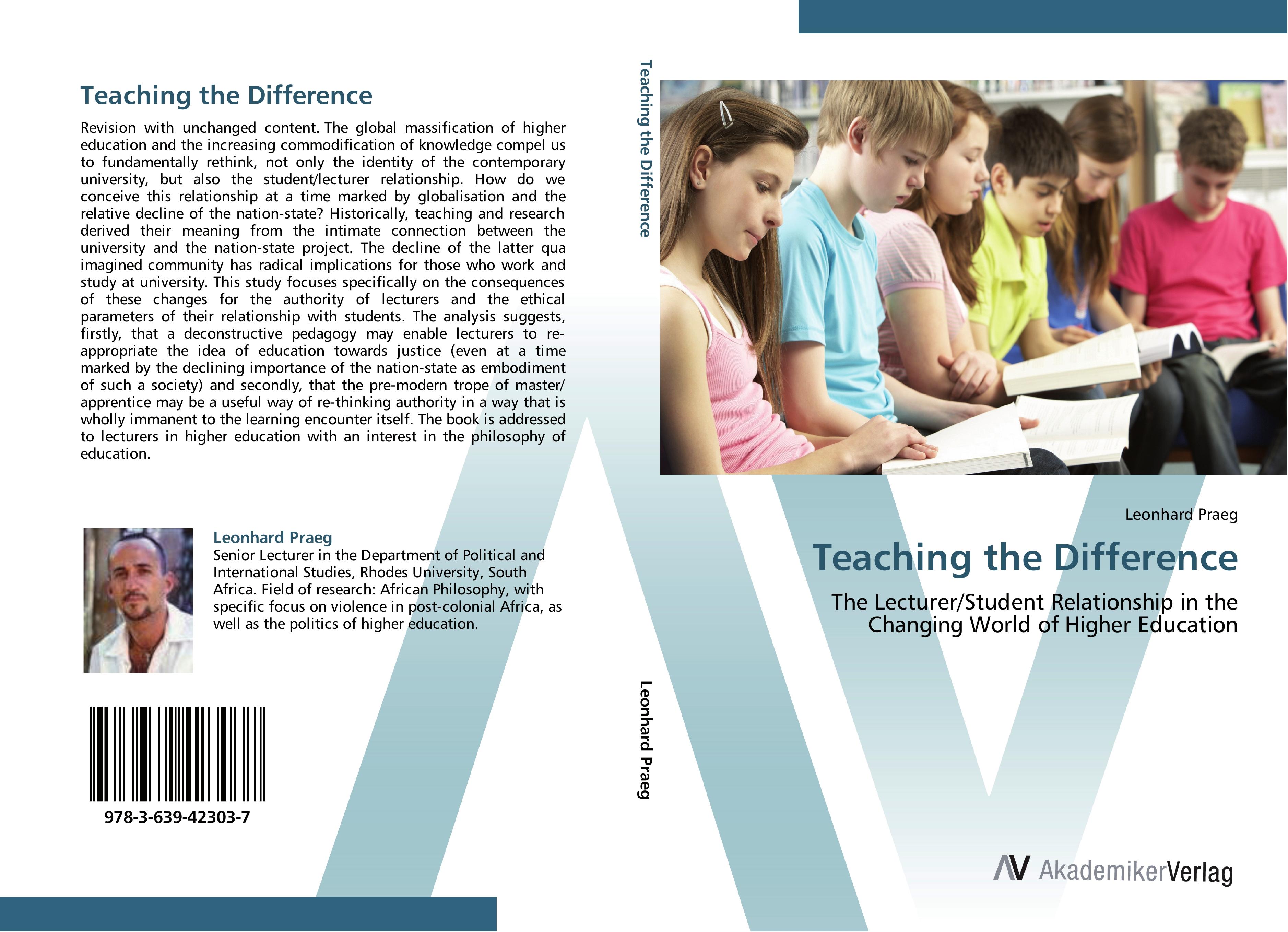 Teaching the Difference - Leonhard Praeg