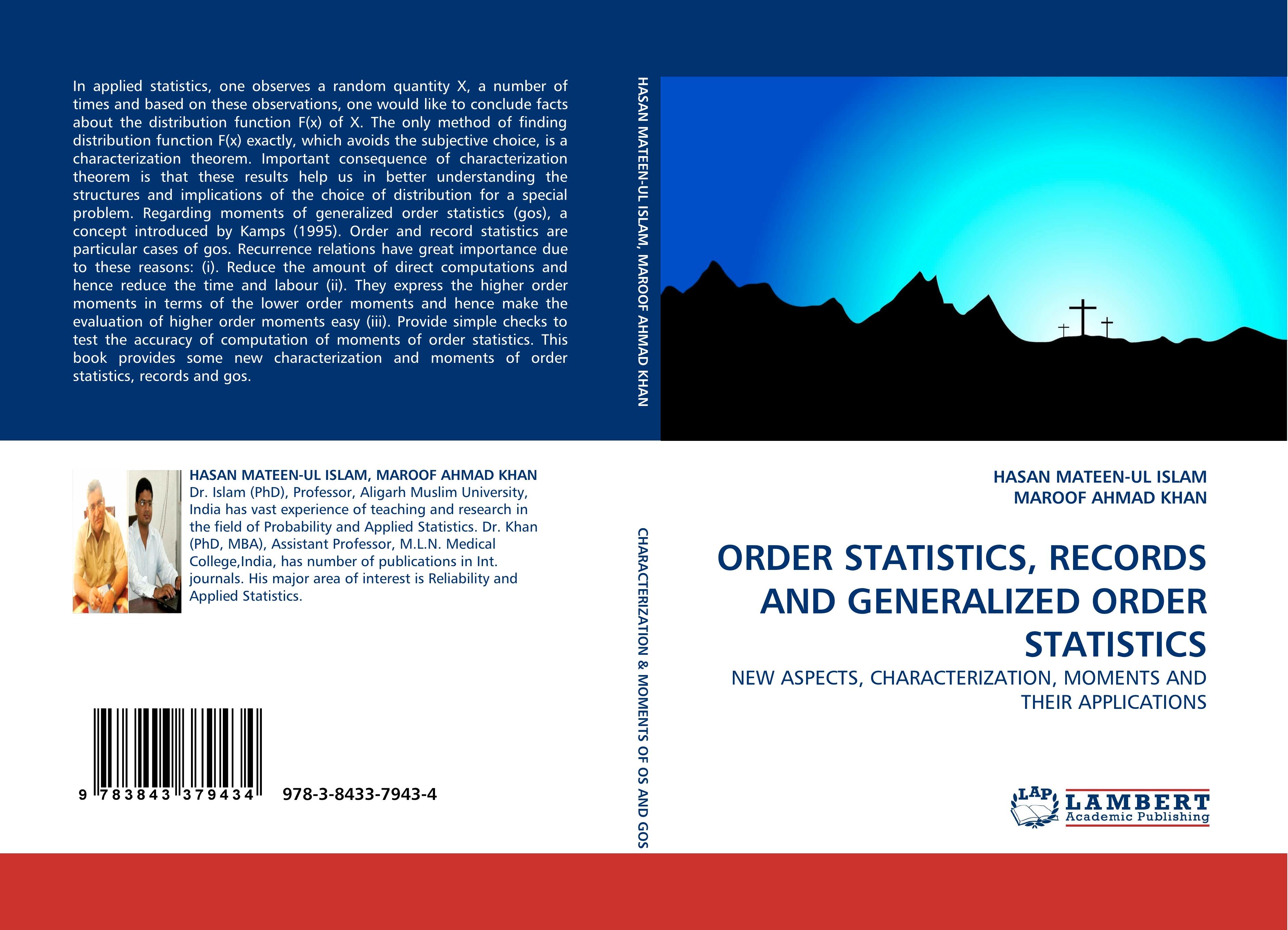 ORDER STATISTICS, RECORDS AND GENERALIZED ORDER STATISTICS - HASAN MATEEN-UL ISLAM MAROOF AHMAD KHAN