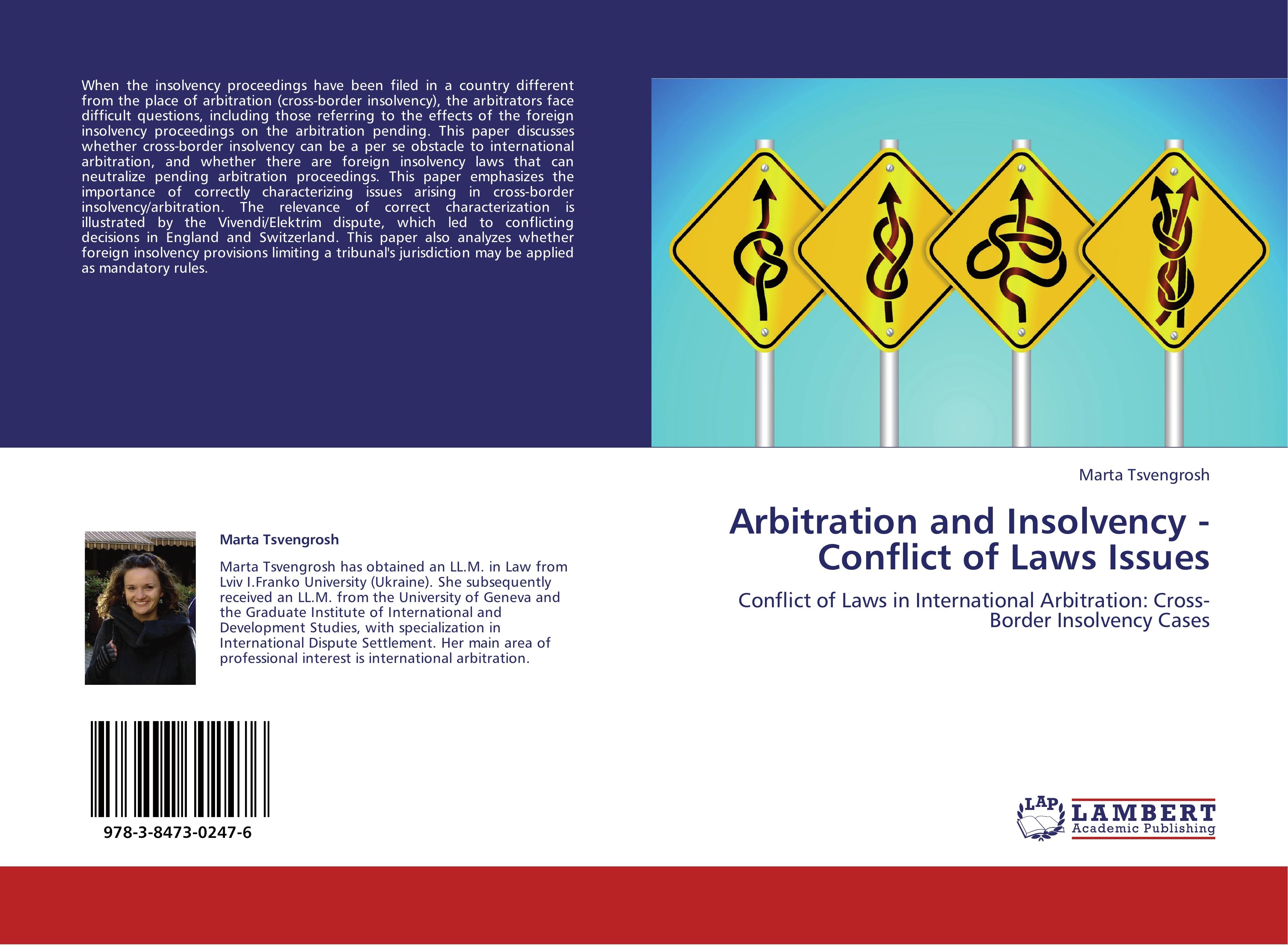 Arbitration and Insolvency - Conflict of Laws Issues - Marta Tsvengrosh