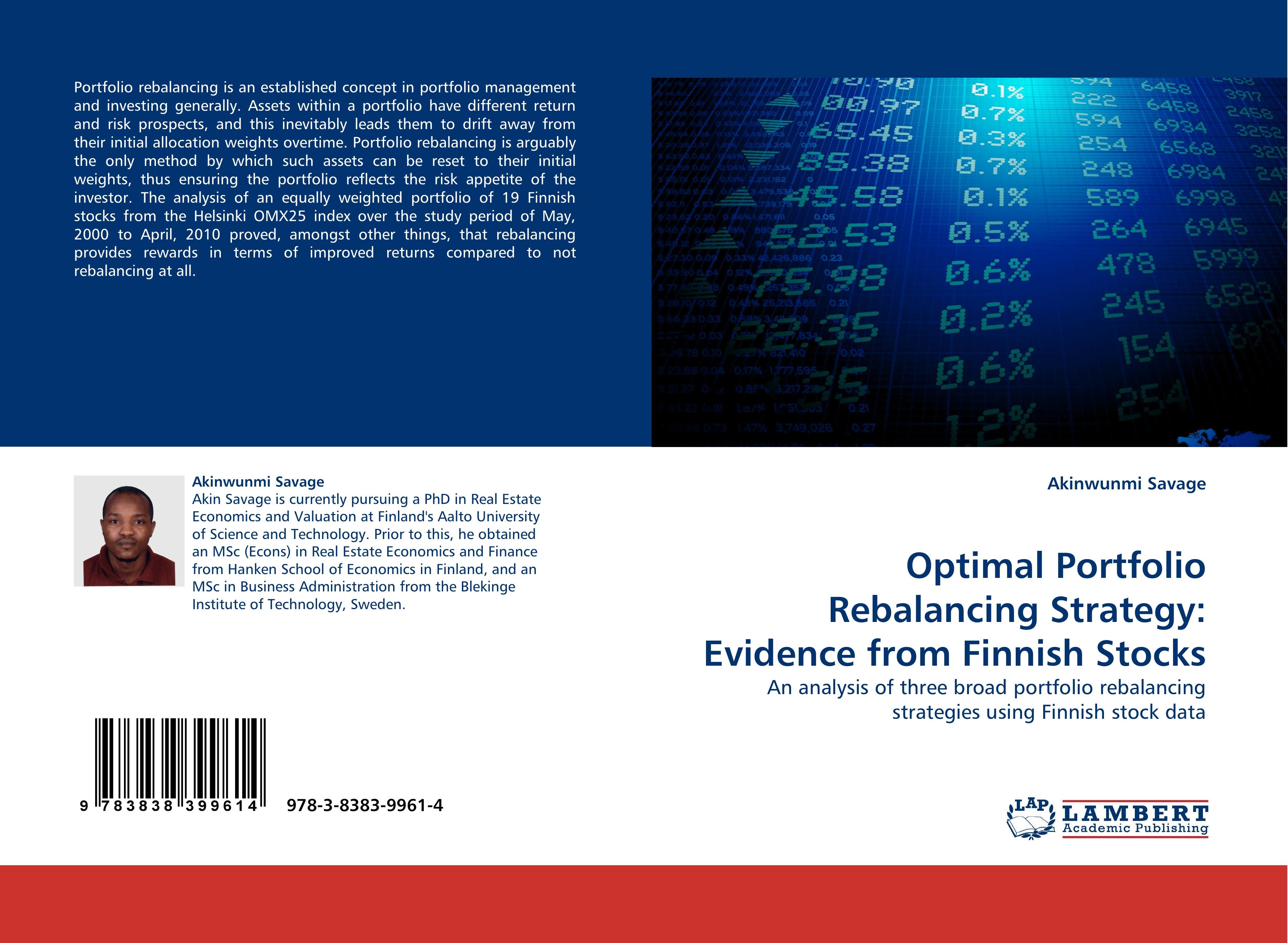 Optimal Portfolio Rebalancing Strategy: Evidence from Finnish Stocks - Akinwunmi Savage