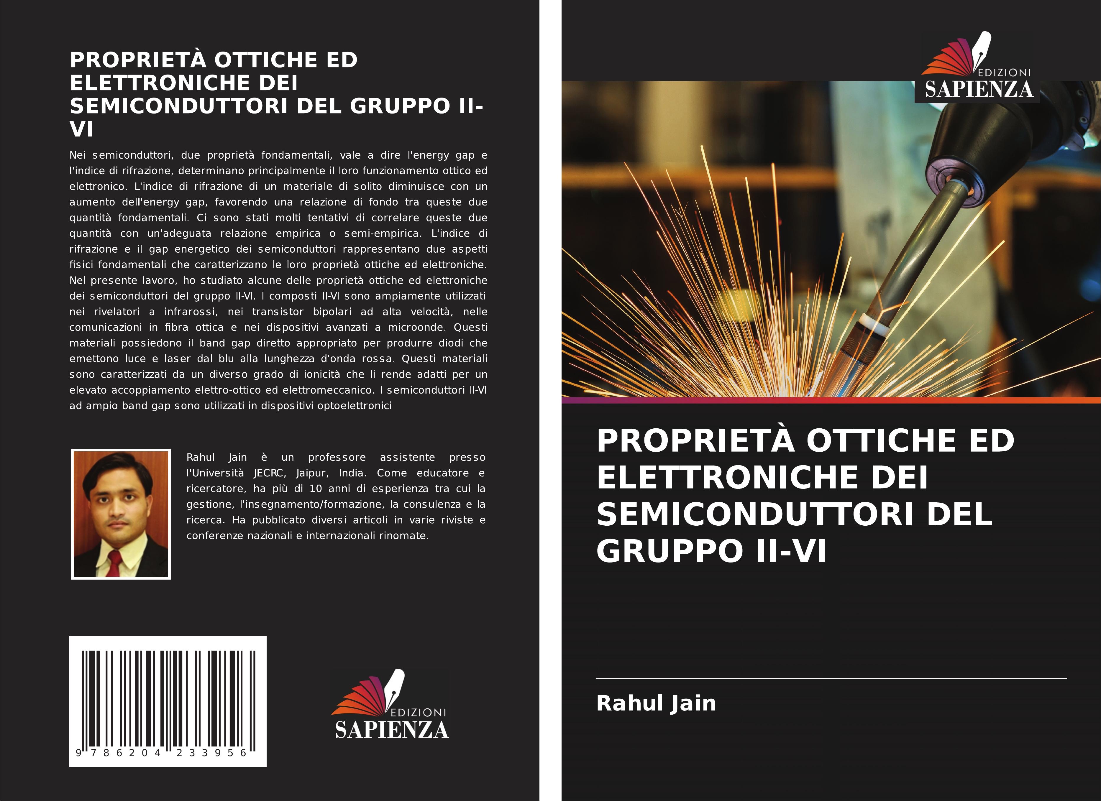 PROPRIETÀ OTTICHE ED ELETTRONICHE DEI SEMICONDUTTORI DEL GRUPPO II-VI - Jain, Rahul
