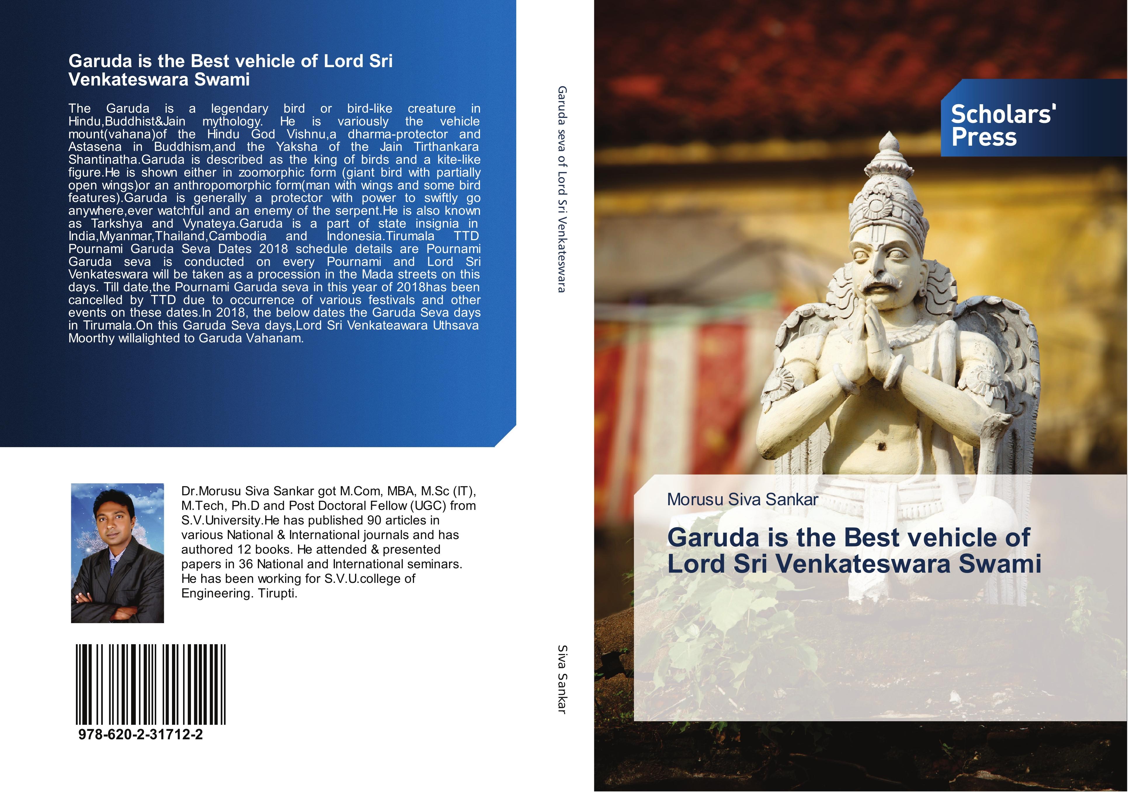 Garuda is the Best vehicle of Lord Sri Venkateswara Swami - Morusu Siva Sankar