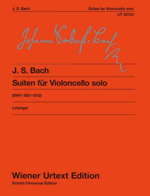 Cello Suites BWV 1007-1012 - Bach, Johann Sebastian