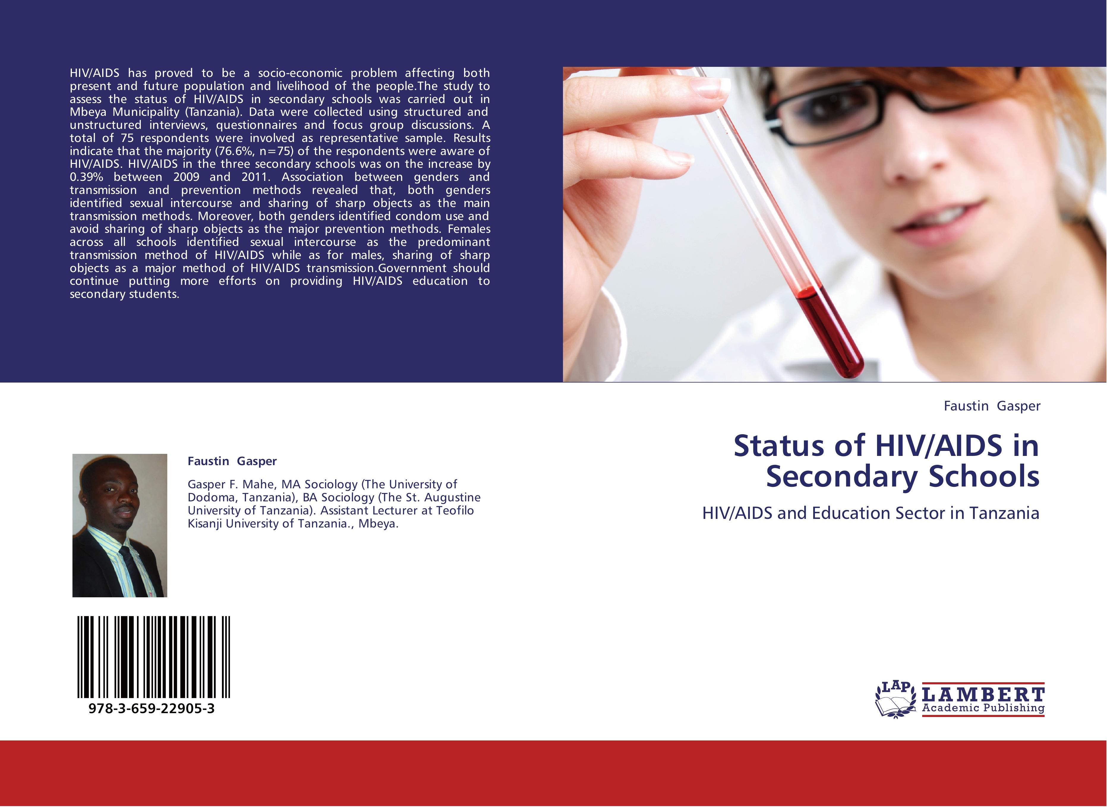 Status of HIV/AIDS in Secondary Schools - Faustin Gasper