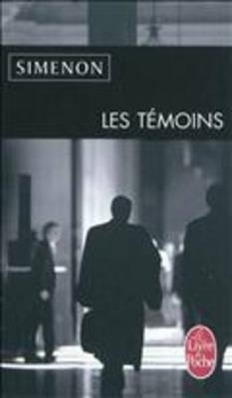 FRE-LES TEMOINS - Simenon, Georges