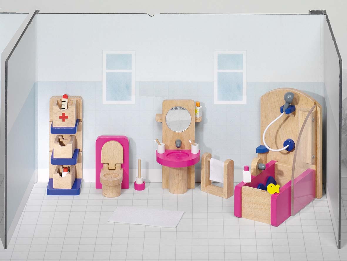 мебель для кукольного домика из пластилина