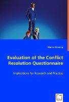 Evaluation of the Conflict Resolution Questionnaire - Henning, Marcus