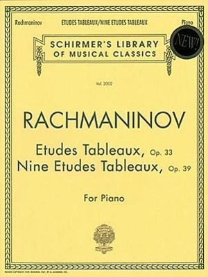Etudes Tableaux Op.33 - Nine Etudes Tableaux op.39 - Rachmaninoff, Sergei