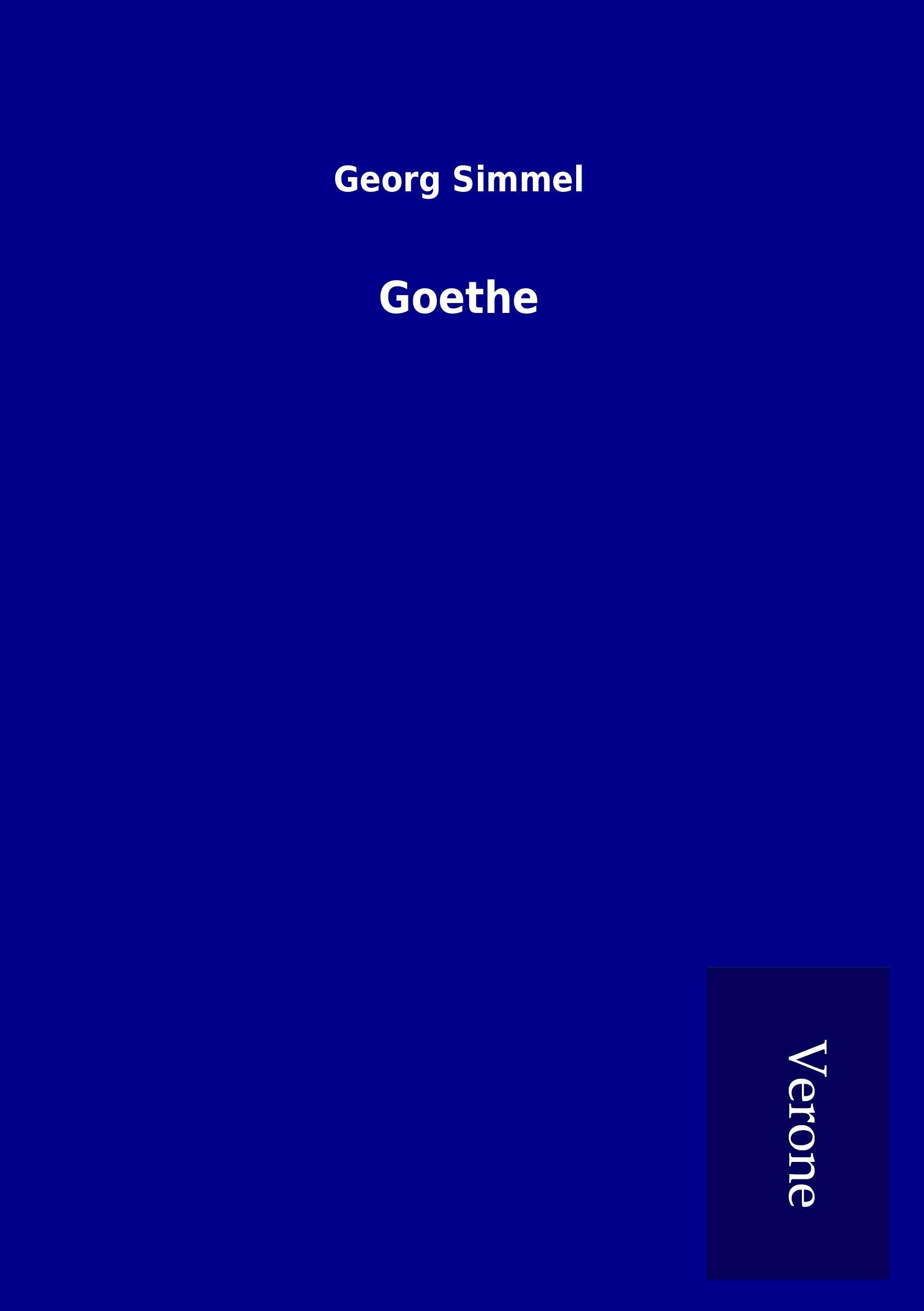 Goethe - Simmel, Georg
