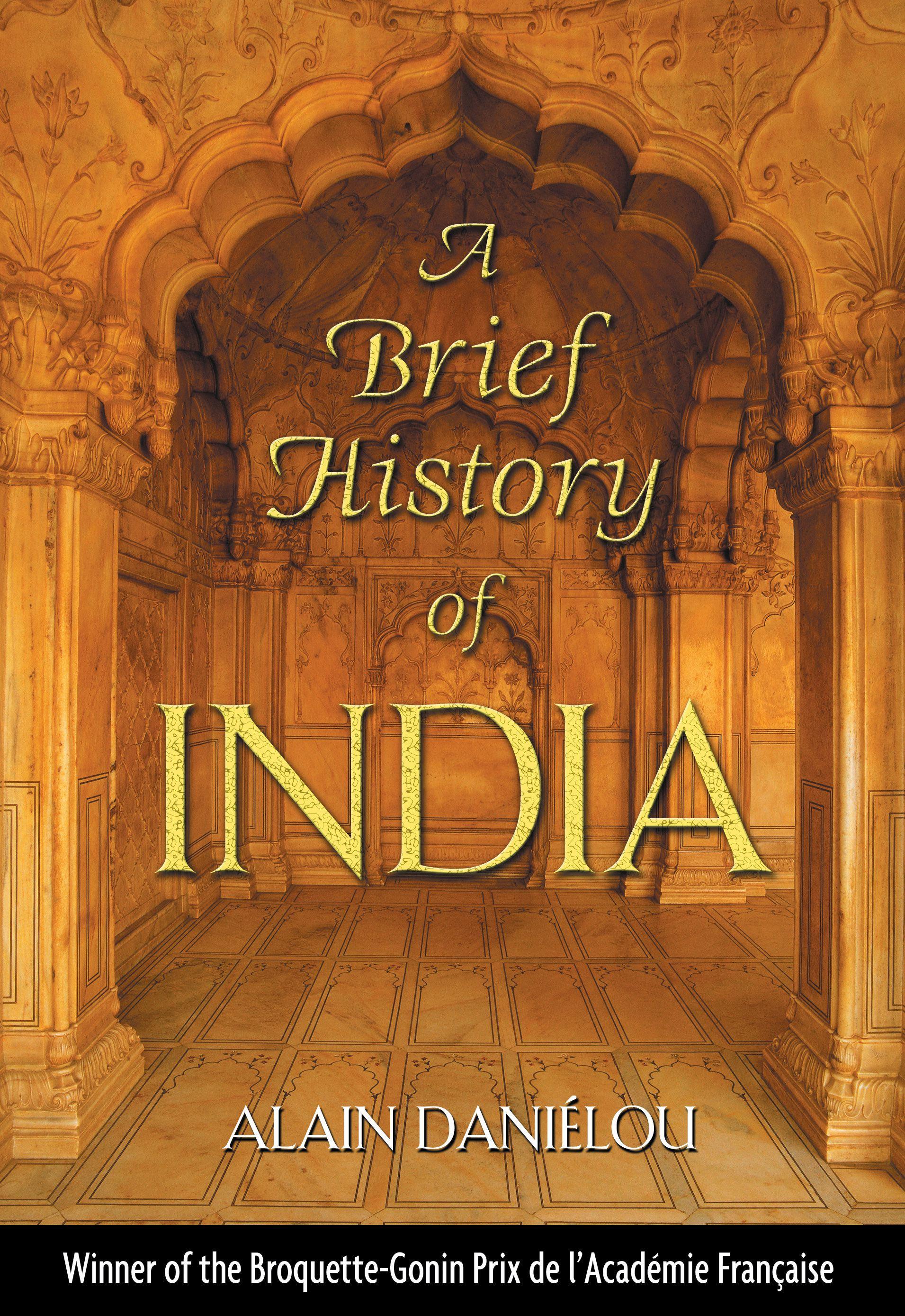 A Brief History of India - Daniélou, Alain