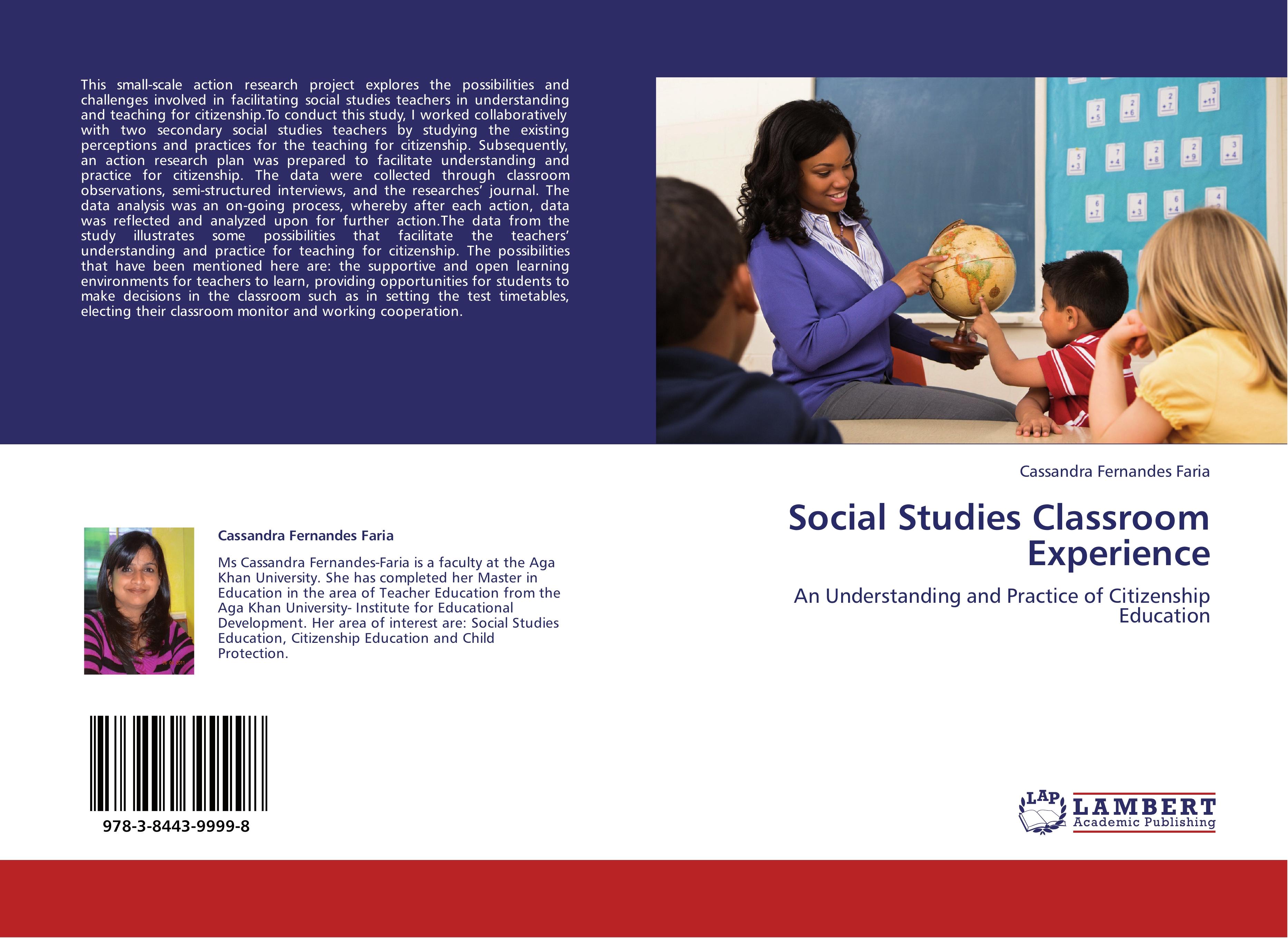 Social Studies Classroom Experience - Cassandra Fernandes Faria