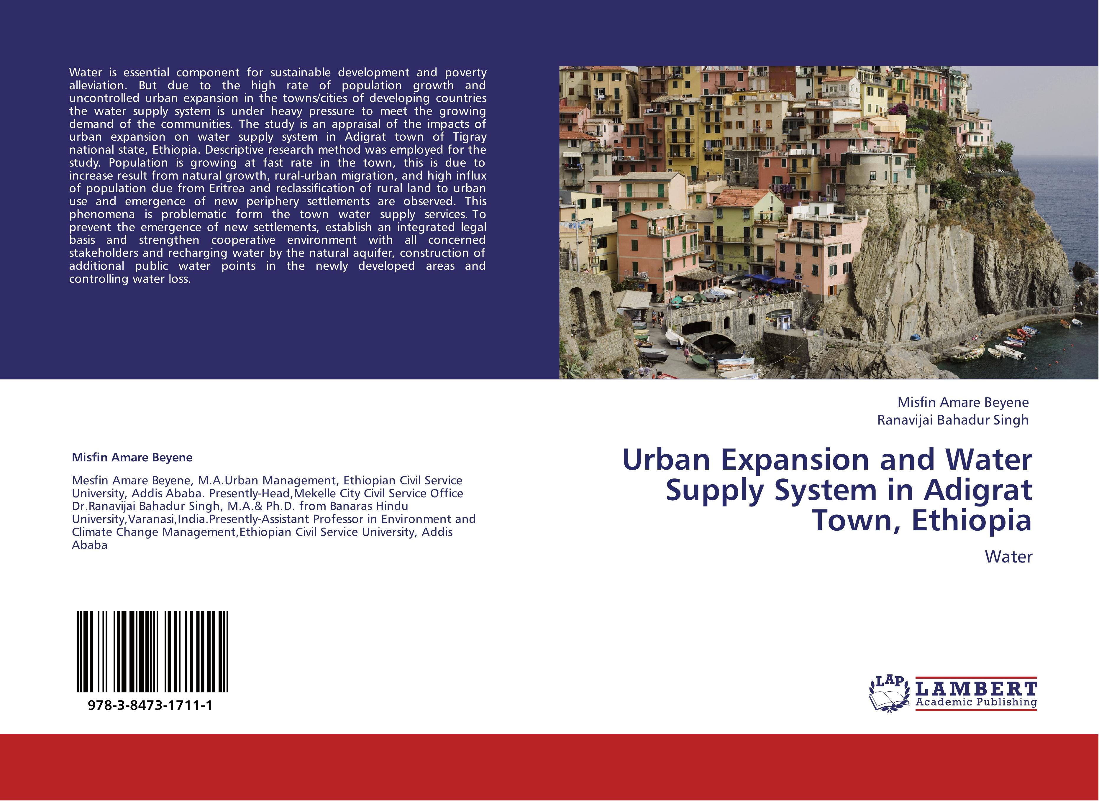 Urban Expansion and Water Supply System in Adigrat Town, Ethiopia - Misfin Amare Beyene Ranavijai Bahadur Singh