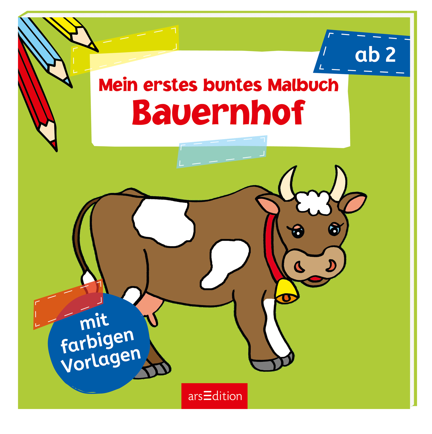 Mein erstes buntes Malbuch - Bauernhof Malbuch ab 2 Jahren | eBay