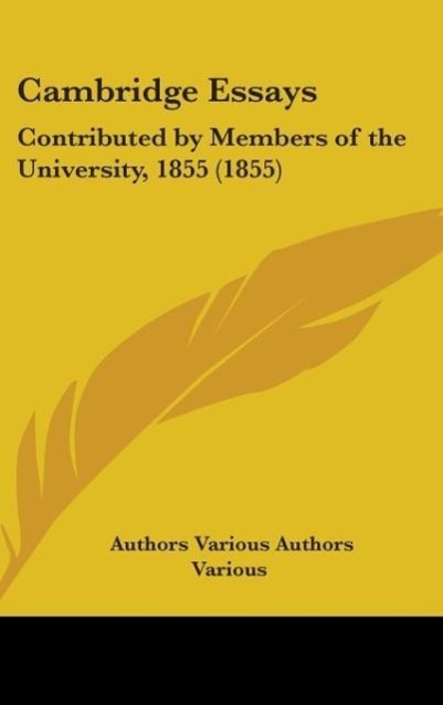 Cambridge Essays - Various Authors