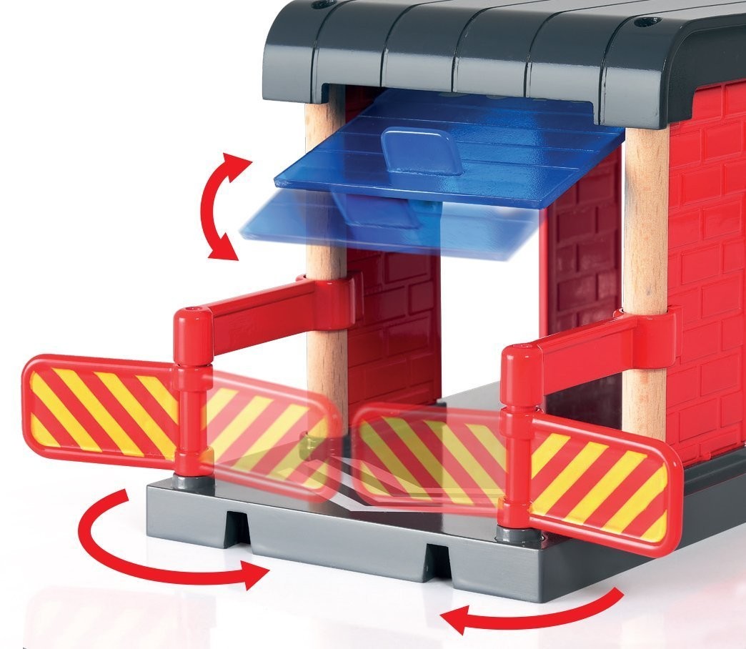 BRIO 33817 World, Großes Feuerwehr Deluxe Set, Notfallrettungs