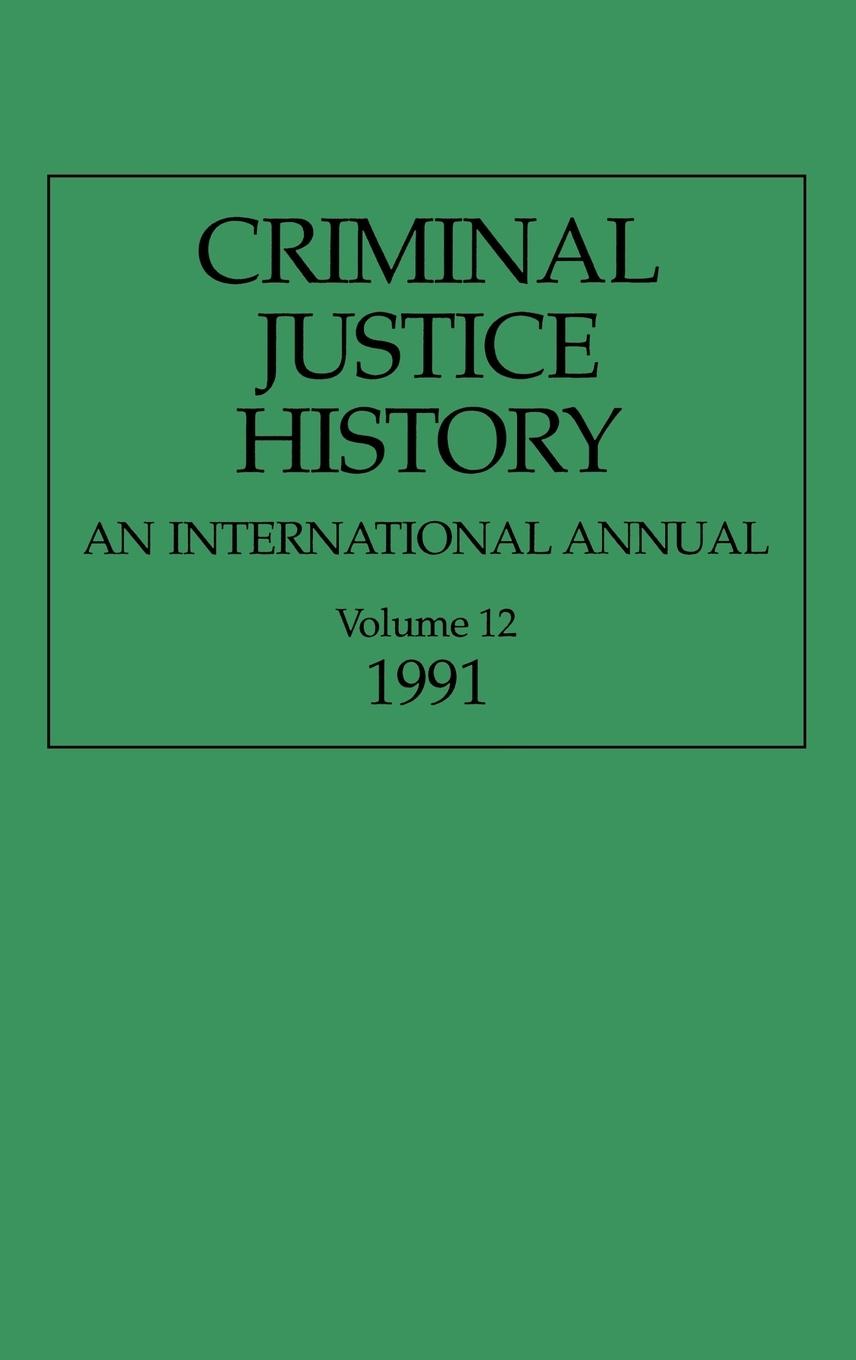 Criminal Justice History - Knafla, Louis A.