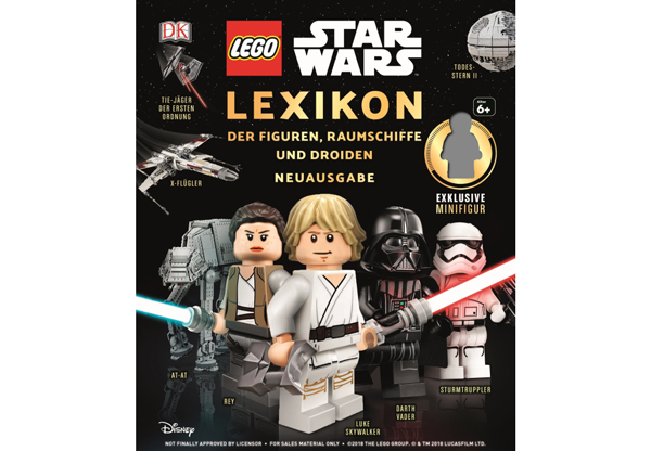 Fachbuch LEGO® Star Wars™ Lexikon der Minifiguren inklusive exklusiver Figur NEU 