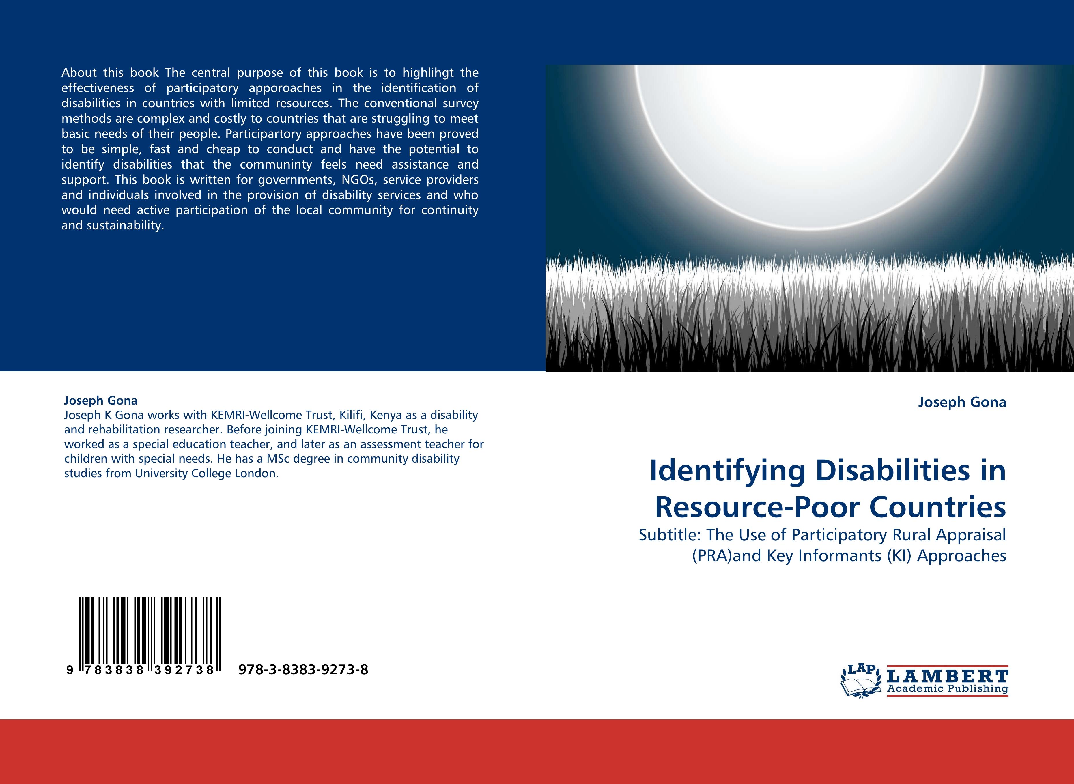 Identifying Disabilities in Resource-Poor Countries - Joseph Gona