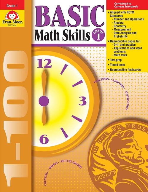 Basic Math Skills, Grade 1 Teacher Resource - Evan-Moor Corporation