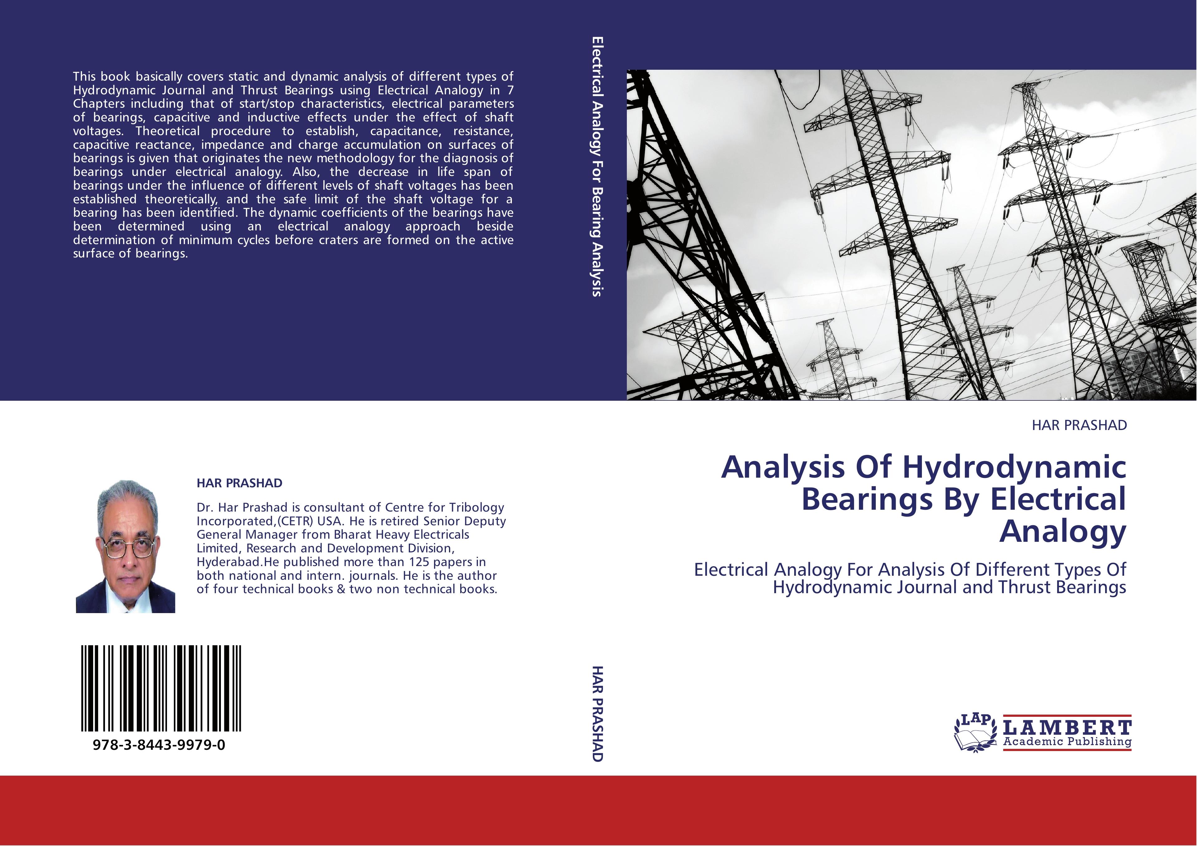 Analysis Of Hydrodynamic Bearings By Electrical Analogy - HAR PRASHAD