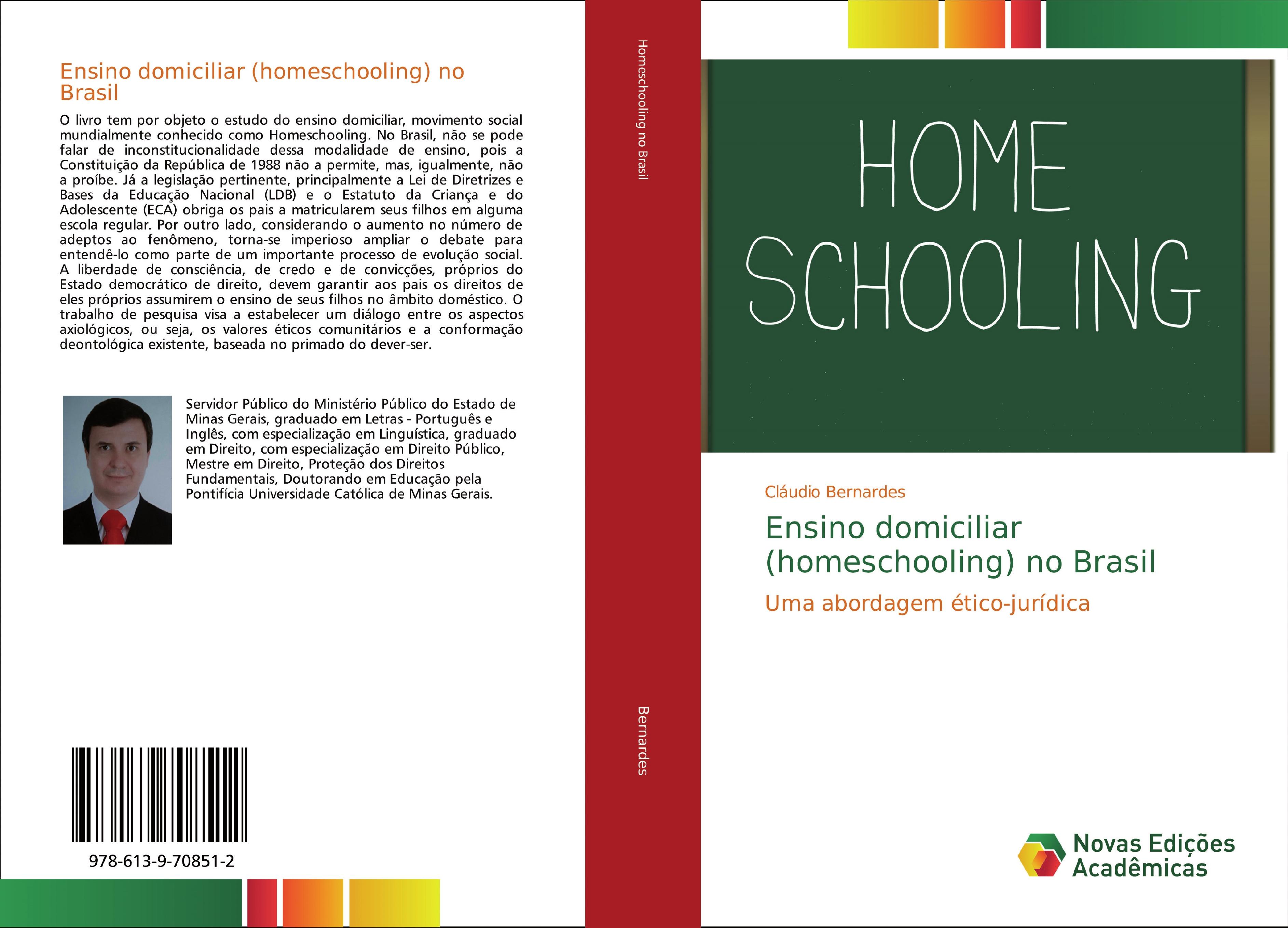 Ensino domiciliar (homeschooling) no Brasil - Cláudio Bernardes