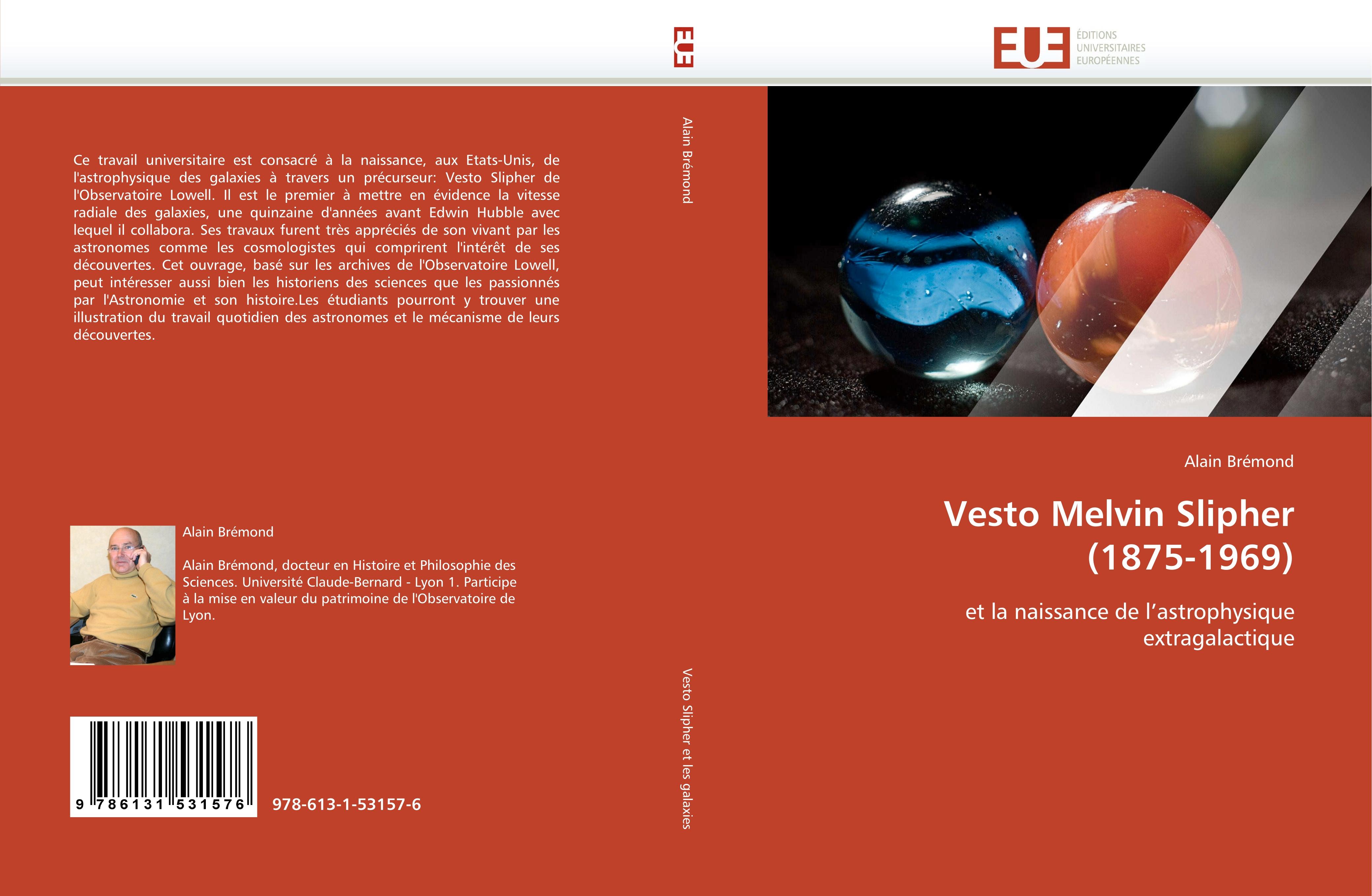 Vesto Melvin Slipher (1875-1969) - Alain Brémond