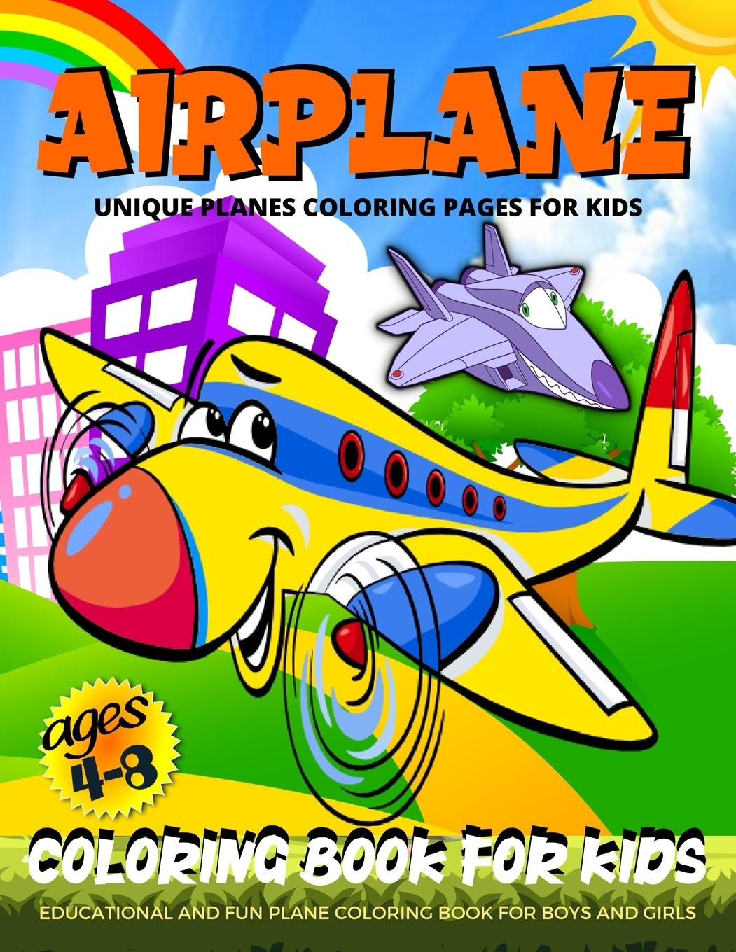 Airplanes Coloring Book - Rana O Neil, Emil