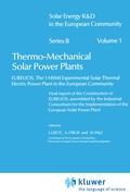 Thermo-Mechanical Solar Power Plants - Gretz, J. Strub, A. Palz, Willeke