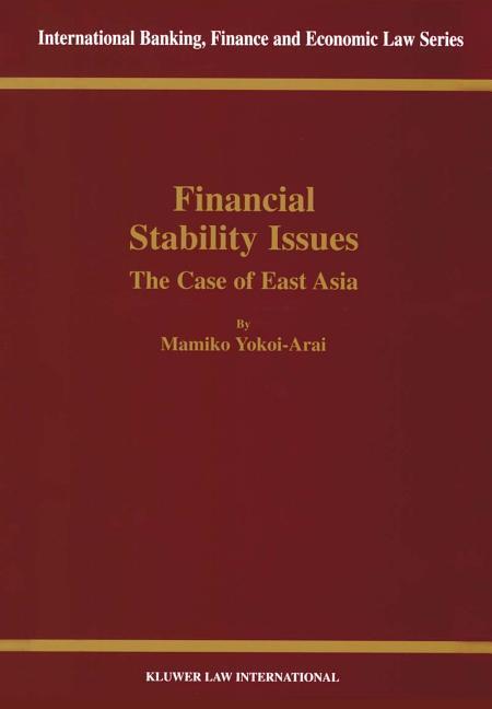 FINANCIAL STABILITY ISSUES THE - Yokoi-Arai, Mamiko