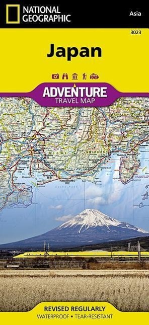 National Geographic Adventure Travel Map Japan - National Geographic
